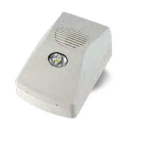 Adresowalny, ścienny sygnalizator optyczno-akustyczny (VAD), biały P80AVW ZETTLER