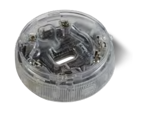 Adresowalny sygnalizator akustyczny z lampą sygnałową w gnieździe czujki (VID) P80AIB ZETTLER