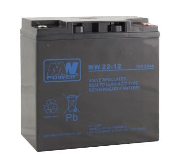 Akumulator MW 12V / 22Ah (T3)