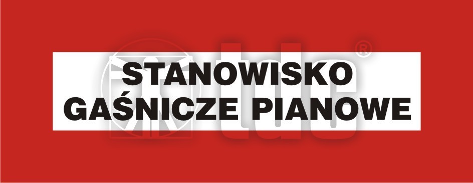 BC126 Znak stanowisko gaśnicze pianowe
