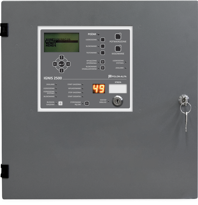 Centrala automatycznego gaszenia IGNIS 2500