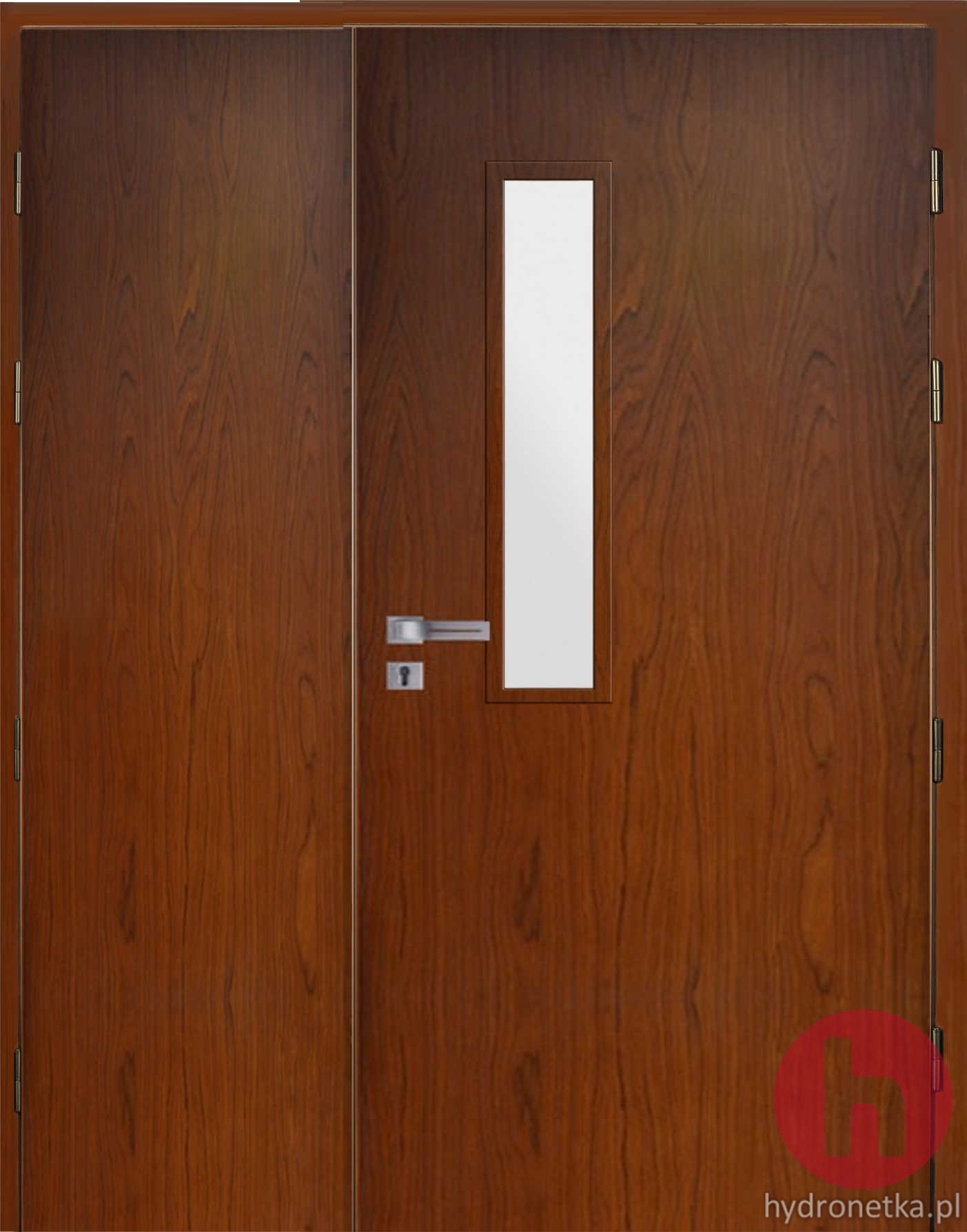 Drzwi drewniane EI30 PLUS W1S dwuskrzydłowe