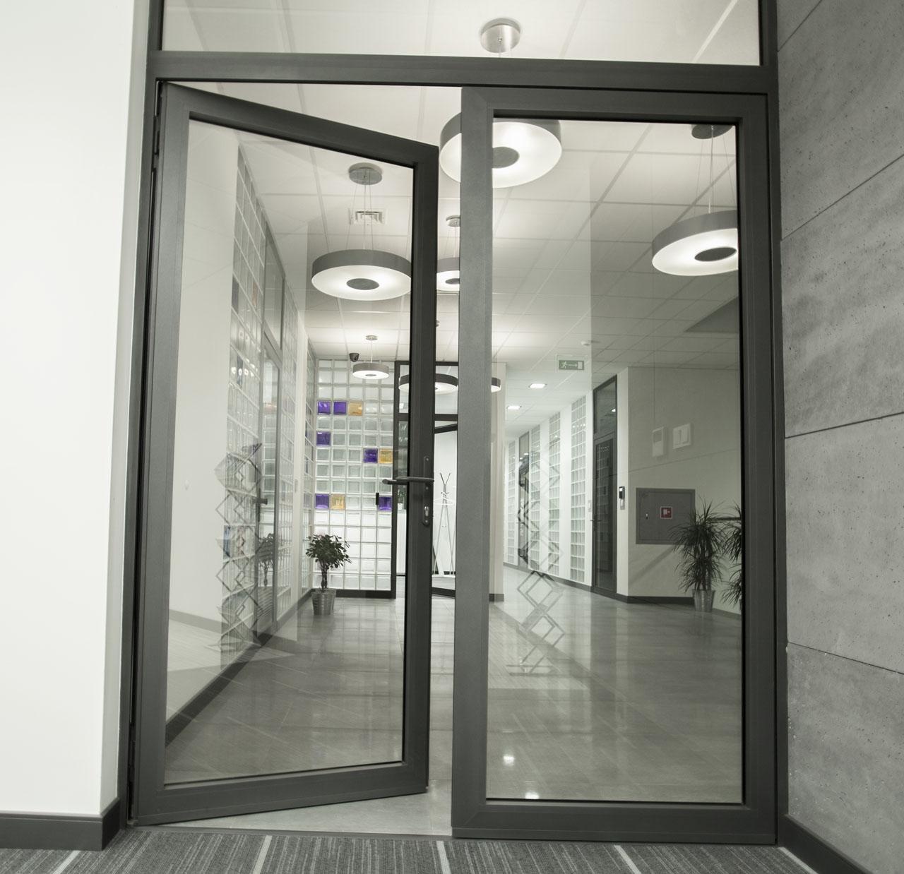 Drzwi przeciwpożarowe aluminiowe EI30/EIS30