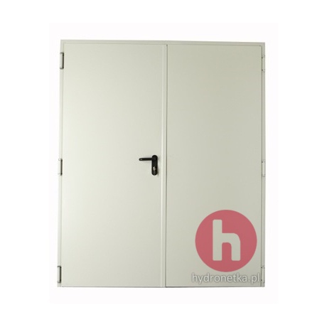 Drzwi stalowe EI60 TURIA dwuskrzydłowe