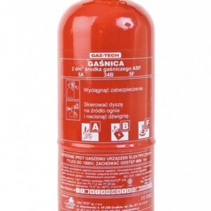 Gaśnica płynowa GW-2X ABF z wieszakiem