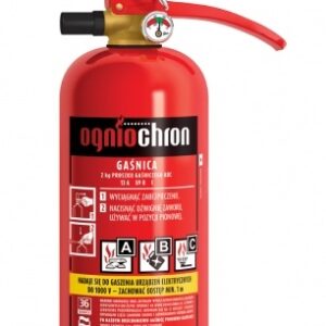 Gaśnica proszkowa 2kg GP-2x ABC/MM