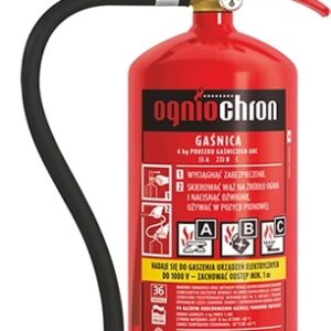 Gaśnica proszkowa 6kg GP-6x ABC/MP