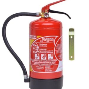 Gaśnica proszkowa GLORIA 4kg GP-4x ABC/E PDE 4 z wieszakiem