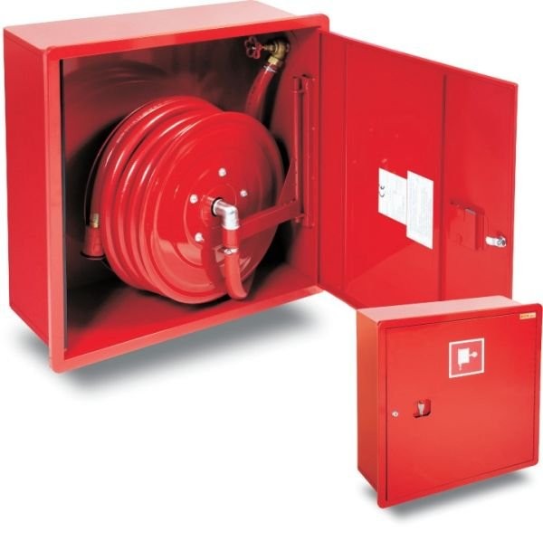 Hydrant DN 25 wewnętrzny, HP-700-B.20 wnękowy z wężem półsztywnym