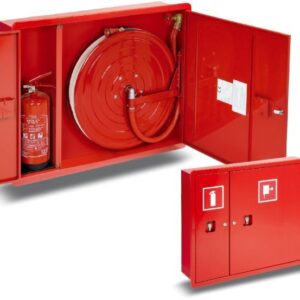 Hydrant wewnętrzny 25HP+GP-780-B.30-180 wnekowy, smukły, z miejscem na gaśnicę z boku