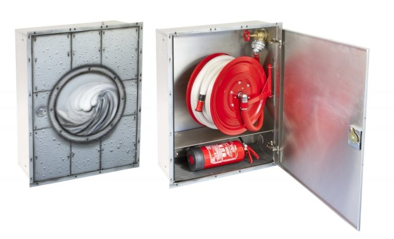 Hydrant wewnętrzny - blacha ręcznie malowana