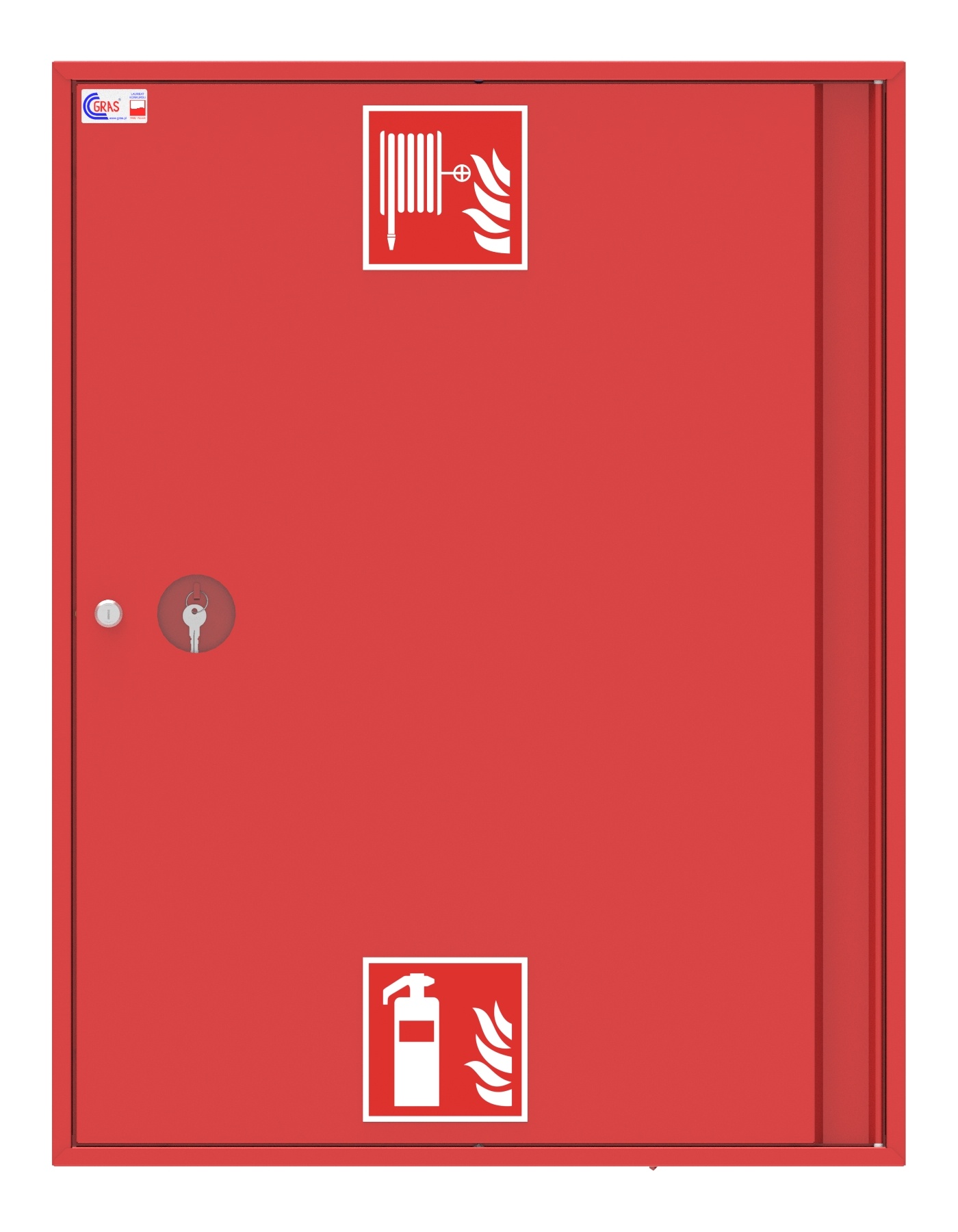 Hydrant wewnętrzny HW-25N/W-KP-20 UN SLIM 180 GRAS