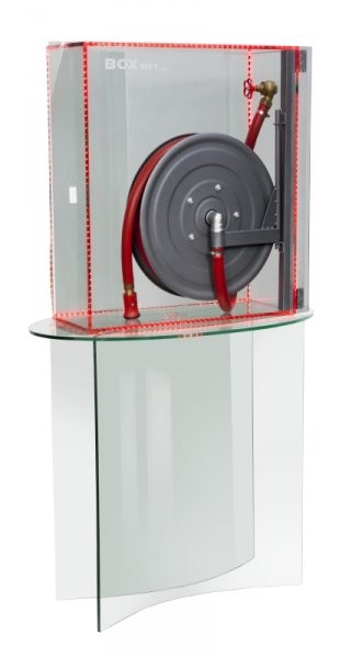 Hydrant wewnętrzny - szkło hartowane LED