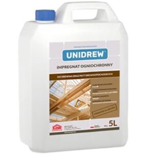 Impregnat ogniochronny do drewna i płyt drewnopochodnych UNIDREW ADW