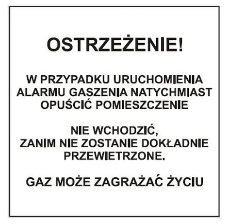 Instrukcja ostrzegawcza IO-1 POLON