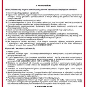 Instrukcja PPOŻ. DB004 Instrukcja zapewnienia bezpieczeństwa ppoż