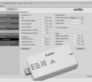 Interface "ParInt" do konfiguracji napędów UniPC AUMULLER
