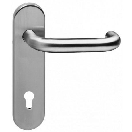 Klamka do drzwi przeciwpożarowych stal nierdzewna INOX