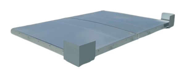 Klapa dymowa, oddymiająca AWAK P2 Podstawa prosta 50cm Dowolny wymiar