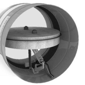 Klapa odcinająca RK150 z topikiem (HO)