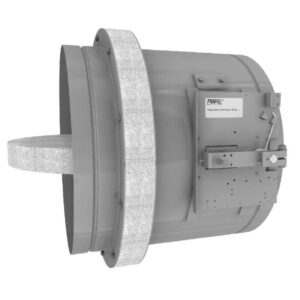 Klapa odcinająca RK370 z siłownikiem 230V (ER230)