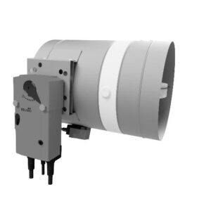 Klapa odcinająca RK370M z siłownikiem 24V (ER24)