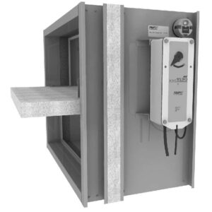 Klapa odcinająca V370 z siłownikiem 230V (ER230)