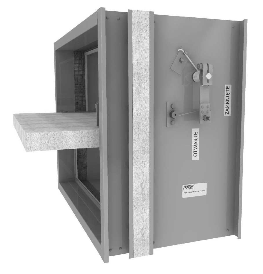 Klapa odcinająca V370 z topikiem (HO)