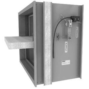 Klapa odcinająca V370 z topikiem i sygn. położenia (HE)