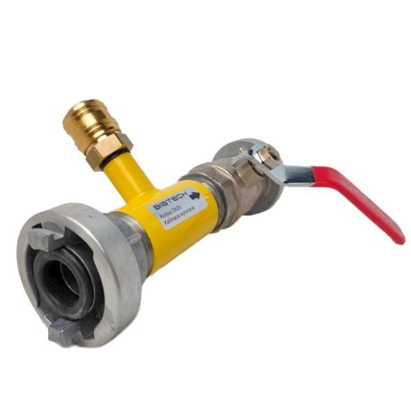 Kolektor pomiarowy DN25 wersja HYDRO-TEST BIATECH