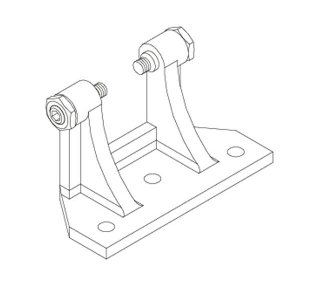 Konsola kątowa WK 6 D+H