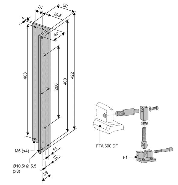 Konsola ramowa K103 AUMULLER