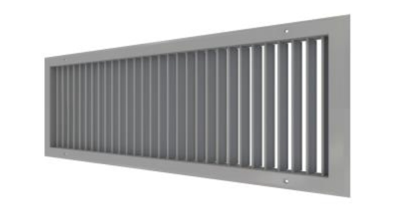 Kratka oddymiająca ST-PP-S z nieruchomymi pionowymi kierownicami