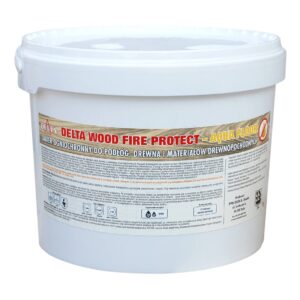 Lakier ogniochronny do podłóg drewnianych Delta Wood Fire Protect - Aqua Floor