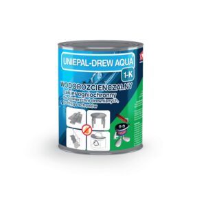 Lakier ogniochronny do podłóg drewnianych UNIEPAL-DREW AQUA 1-K