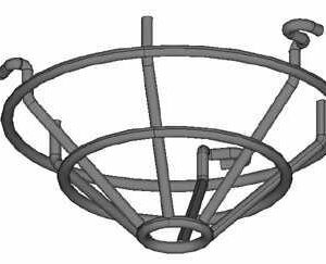 Metalowa kratka zabezpieczająca SK 400 BOSCH