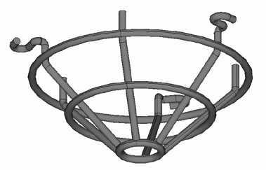 Metalowa kratka zabezpieczająca SK 400 BOSCH