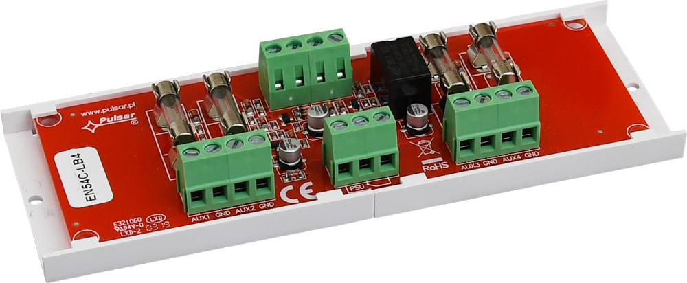 Moduły bezpiecznikowe EN54C-LB4/8 PULSAR