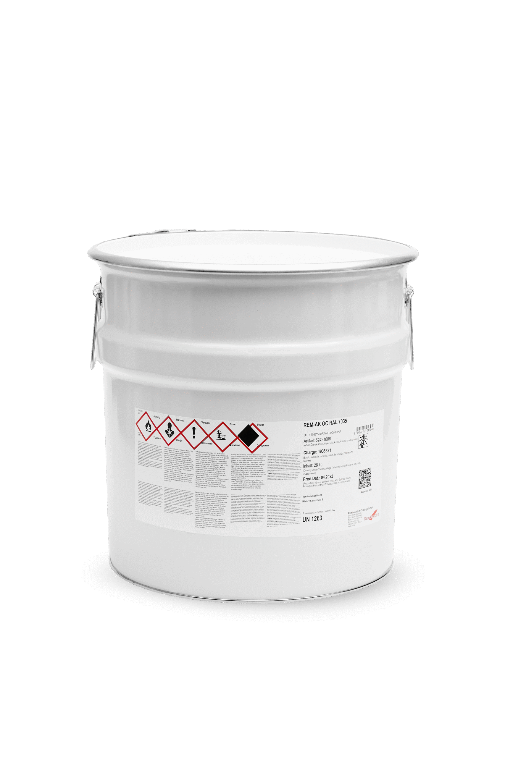 Nawierzchnia alkidowa Rem AK OC MERCOR