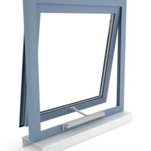 Okno oddymiające NSHEV odchylne, otwierane na zewnątrz