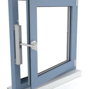 Okno oddymiające NSHEV rozwierne, otwierane do wewnątrz