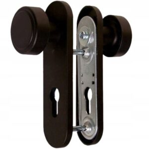 Okucie gałka-gałka M8 do drzwi przeciwpożarowych