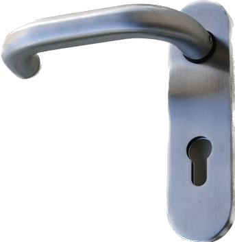 Okucie klamka-klamka KL INOX do drzwi przeciwpożarowych