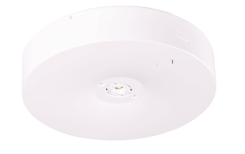 Oprawa awaryjna STARLET ROUND LED do stref otwartych SO INTELIGHT z testem centralnym