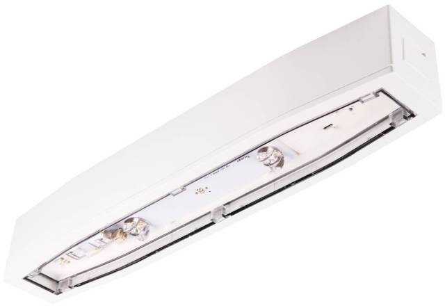 Oprawa awaryjna SUPREMA LED do wysokich korytarzy SCH INTELIGHT z testem centralnym (montaż natynkowy)