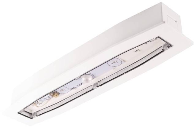 Oprawa awaryjna SUPREMA LED do wysokich stref otwartych SOH INTELIGHT z testem centralnym (montaż podtynkowy)