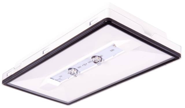 Oprawa awaryjna VELLA LED do wysokich korytarzy SCH INTELIGHT z baterią centralną