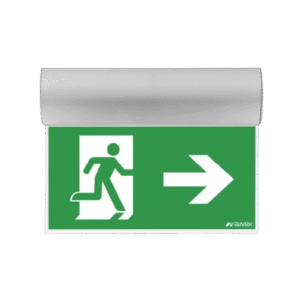 Oprawa ewakuacyjna TWINS ECO LED AWEX z testem manualnym