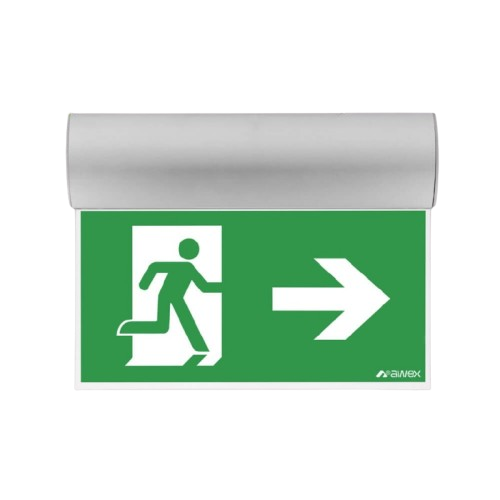 Oprawa ewakuacyjna TWINS ECO LED AWEX z testem manualnym