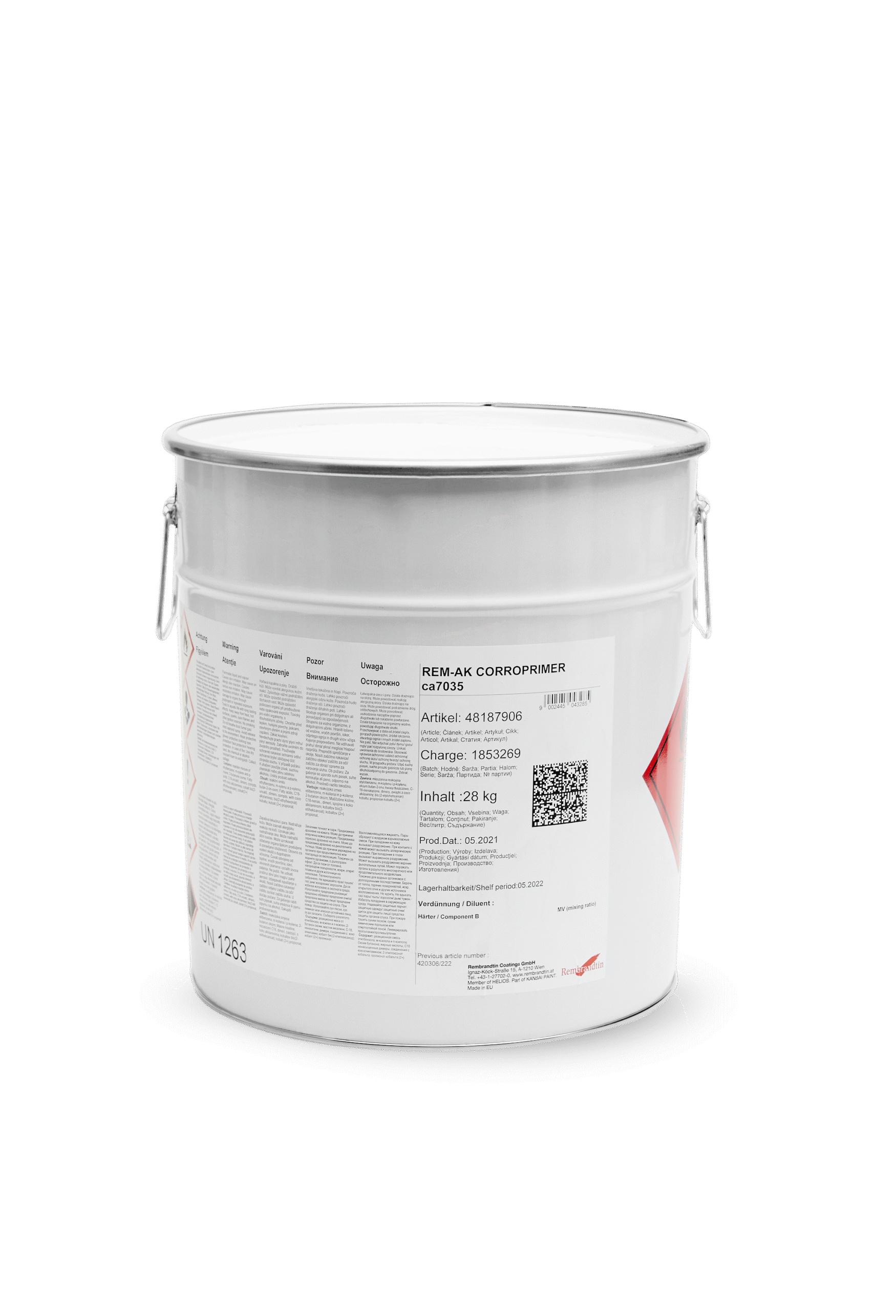 Podkład alkidowy Rem AK Corroprimer MERCOR